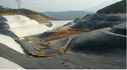 垃圾填埋場土工膜